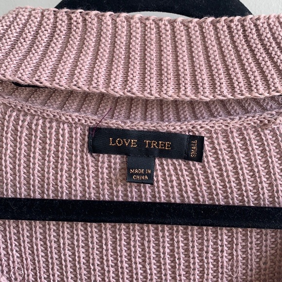 Choker neckline knit sweater - Picture 3 of 9